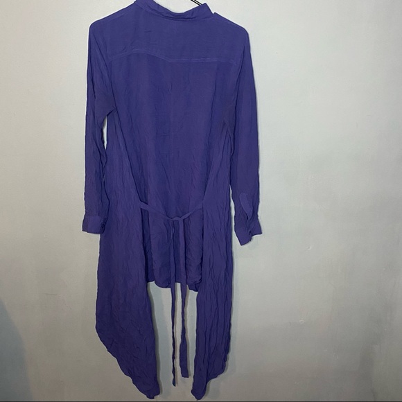 Umgee Button-up Shirt Dress / Tunic - Picture 4 of 10